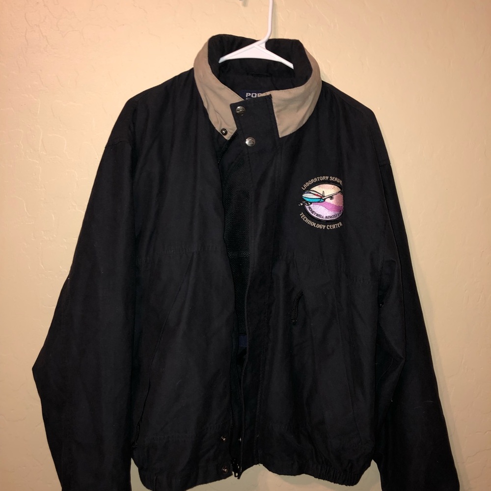 Vintage port authority bomber